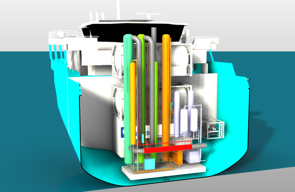 Ship based carbon capture_Carbotreat Maritime_Conoship design